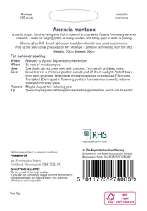 RHS Arenaria montana Seeds - image 2