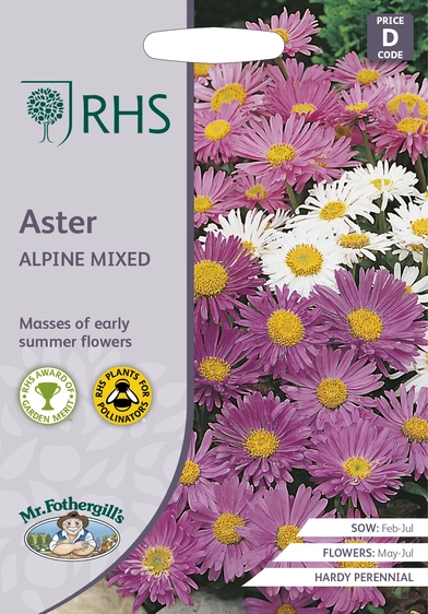 RHS Aster Alpine Mixed Seeds - image 1