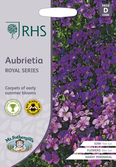 RHS Aubrieta Royal Series Seeds - image 1