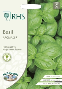 RHS Basil Aroma 2 Seeds - image 1