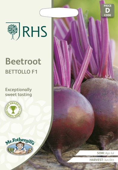 RHS Beetroot Bettollo F1 Seeds - image 1