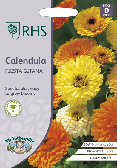 RHS Calendula Fiesta Gitana Seeds - image 1