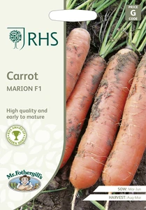 RHS Carrot Marion F1 Seeds - image 1