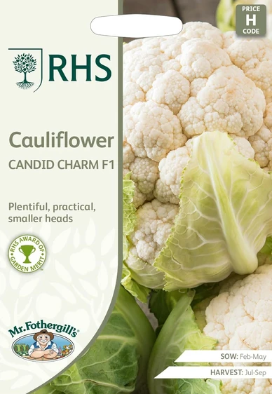 RHS Cauliflower Candid Charm F1 Seeds - image 1
