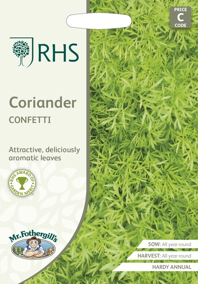 RHS Coriander Confetti Seeds - image 1