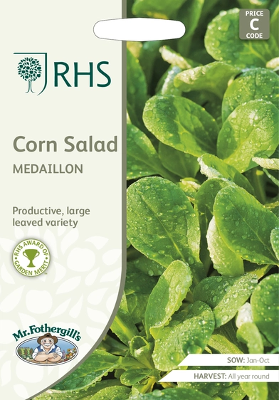 RHS Corn Salad Medaillon Seeds - image 1