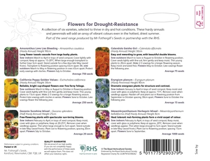 RHS Flowers For Drought Resistance Seeds - image 2