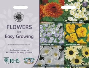 RHS Flowers For Easy Growing Seed Collection