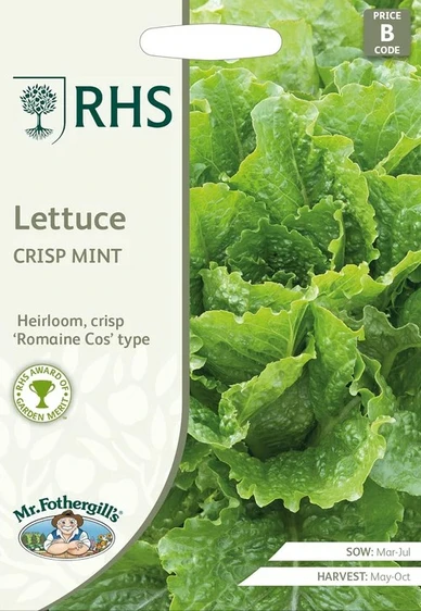 RHS Lettuce Crisp Mint Seeds
