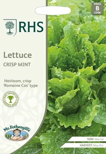 RHS Lettuce Crisp Mint Seeds