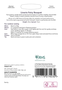 RHS Linaria Fairy Bouquet Seeds - image 2