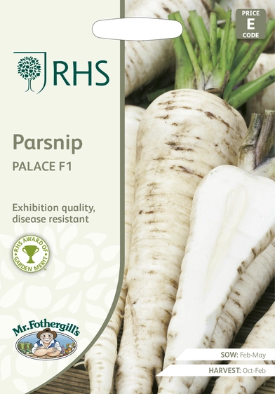RHS Parsnip Palace F1 Seeds - image 1