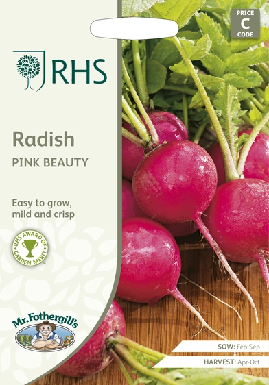 RHS Radish Pink Beauty Seeds - image 1