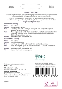 RHS Rose Campion Seeds - image 2