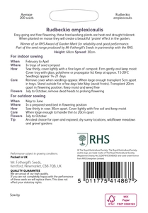 RHS Rudbeckia amplexicaulis Seeds - image 2