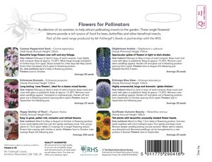 RHS Flowers For Pollinators Seed Collection - image 2