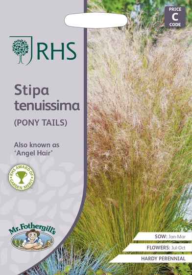 RHS Stipa tenuissima (Pony Tails) Seeds - image 1