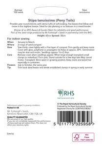 RHS Stipa tenuissima (Pony Tails) Seeds - image 2