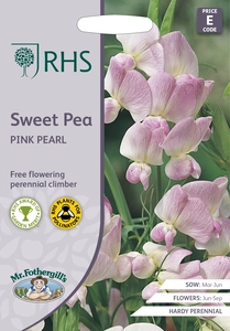RHS Sweet Pea Pink Pearl Seeds - image 1