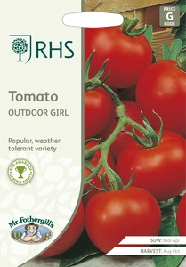 RHS Tomato Outdoor Girl Seeds - image 1