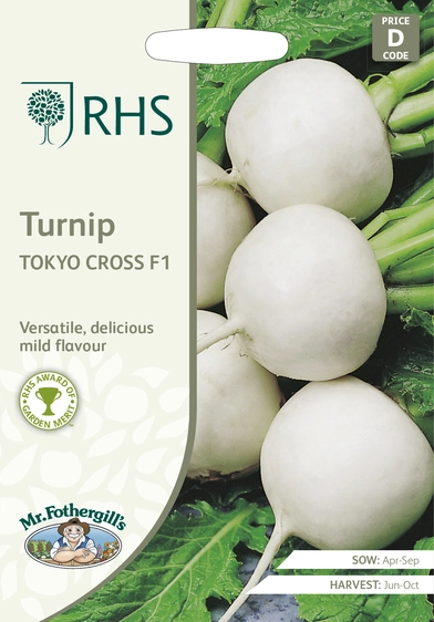 RHS Turnip Tokyo Cross F1 Seeds - image 1