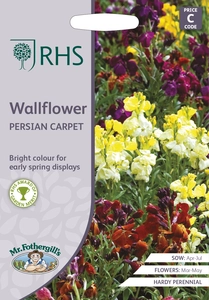 RHS Wallflower Persian Carpet Seeds - image 1