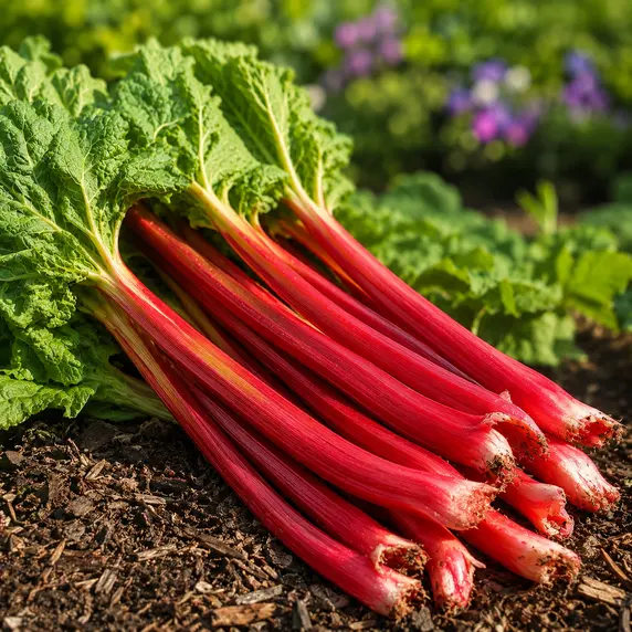 Rhubarb 'Fulton's Strawberry Surprise'