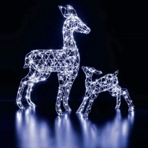 Richmond Wire Deer & Fawn