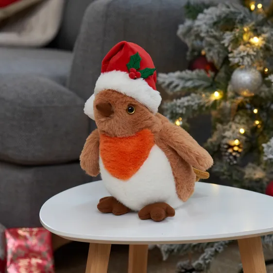 Robbie Robin Plush Decoration - Medium - image 1