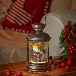 Robin Snow Lantern