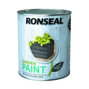 Ronseal Garden Paint Charcoal Grey 250ml - image 2