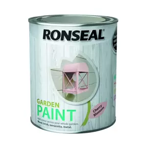 Ronseal Garden Paint Cherry Blossom 250ml - image 1