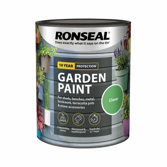Ronseal Garden Paint - Clover 250ml - image 2