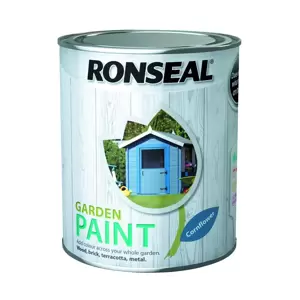 Ronseal Garden Paint Cornflower 250ml - image 1