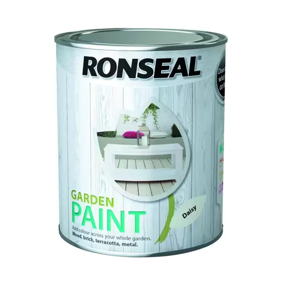 Ronseal Garden Paint Daisy 750ml - image 1