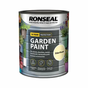 Ronseal Garden Paint - Elderflower 750ml - image 2