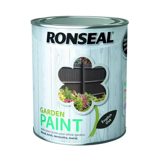 Ronseal Garden Paint English Oak 2.5L - image 1