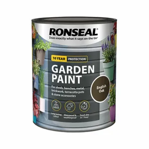 Ronseal Garden Paint - English Oak 2.5L - image 2