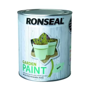 Ronseal Garden Paint Mint 750ml - image 1