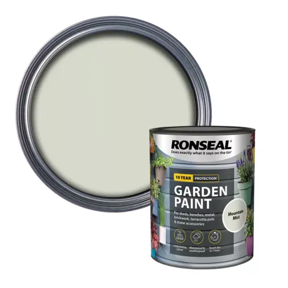 Ronseal Garden Paint - Mountain Mist 250ml - image 2