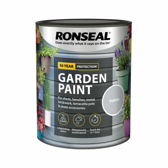 Ronseal Garden Paint - Pebble 2.5L - image 2