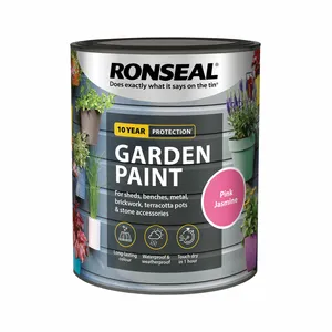 Ronseal Garden Paint - Pink Jasmine 250ml - image 2