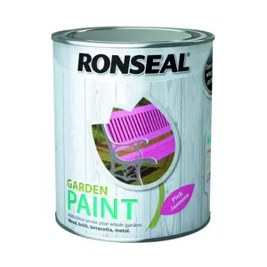 Ronseal Garden Paint Pink Jasmine 250ml - image 1