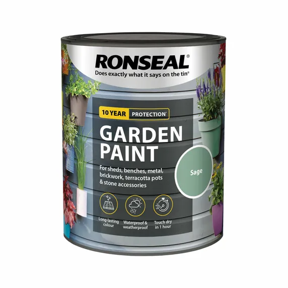 Ronseal Garden Paint - Sage 2.5L - image 2