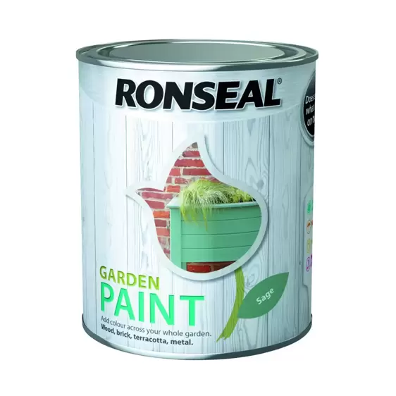 Ronseal Garden Paint Sage 250ml - image 1