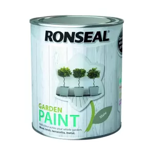 Ronseal Garden Paint Slate 750ml - image 1