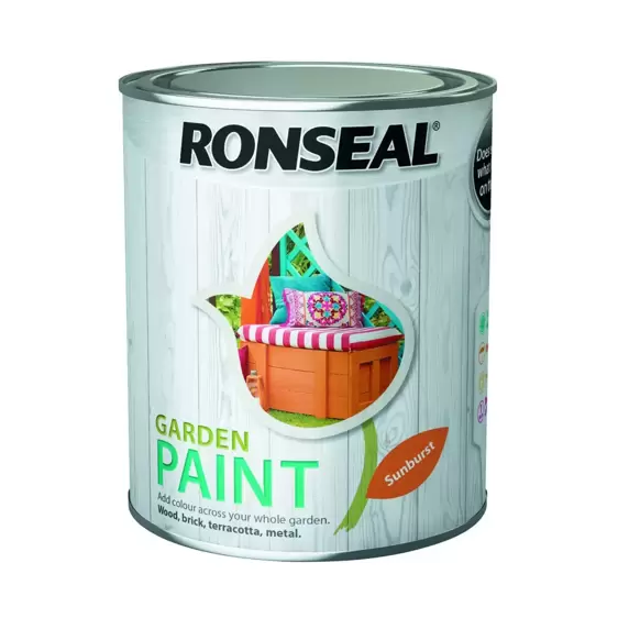 Ronseal Garden Paint Sunburst 250ml - image 1