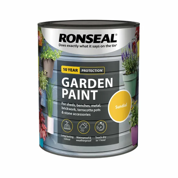 Ronseal Garden Paint - Sundial 750ml - image 2