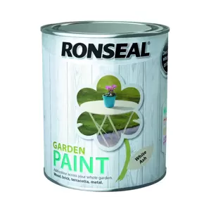 Ronseal Garden Paint White Ash 750ml - image 1