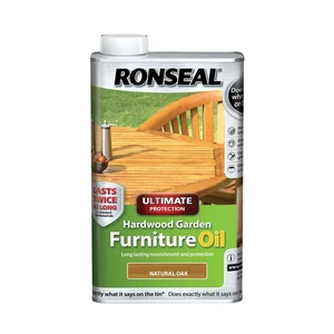 Ronseal Hardwood Furniture Oil - Natural Oak 1L
